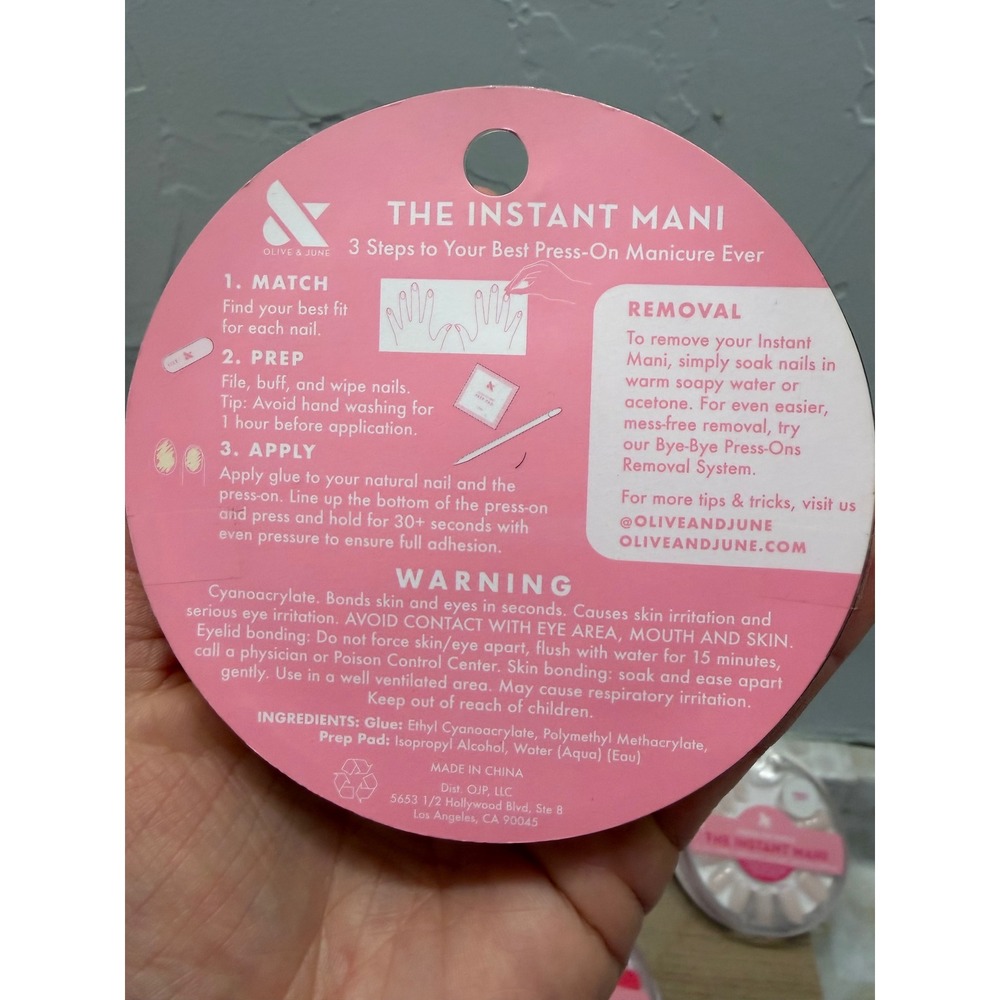 Olive and June The Instant Mani Press On Nails 6 Pack Assorted Styles - Picture 5 of 5